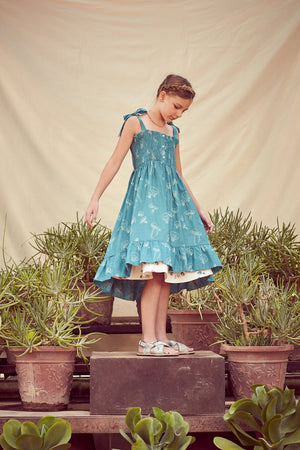 Mushroom cotton baby dress Dresses Coco au lait