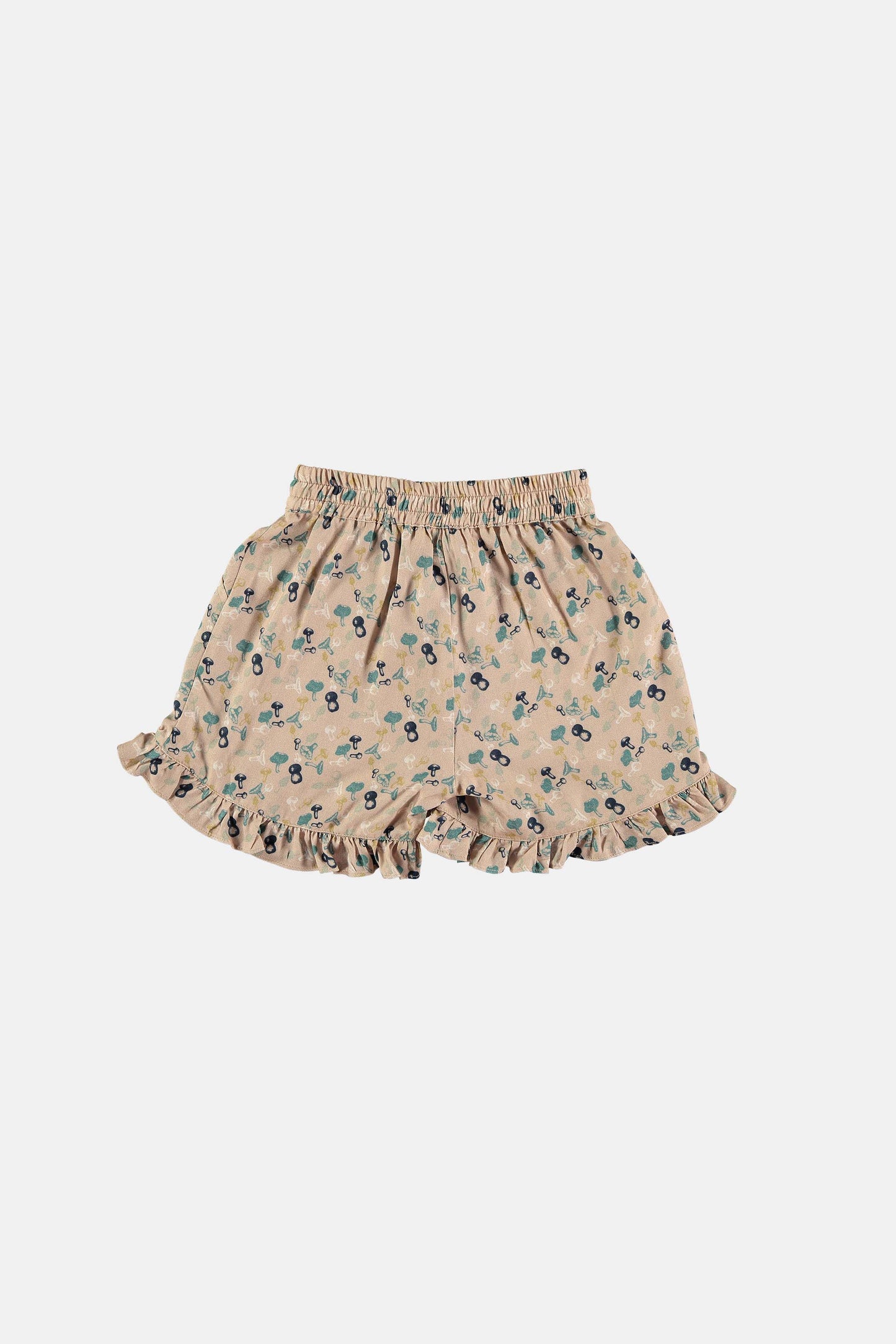 Mushroom forest shorts Shorts Coco au lait
