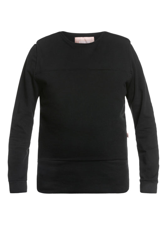 Baby carrier sweatshirt | Mama Hangs Out | Black Carriers Mama Hangs