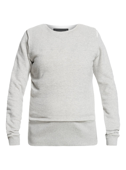 Baby carrier sweatshirt | Mama Hangs Out | Heather grey Carriers Mama Hangs