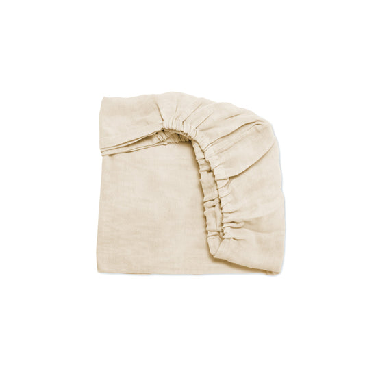 Marie - Ecru bed sheet Bedding Bihan