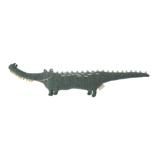 Mr. Crocodile Gustav - Dark Green Soft Toys OYOY