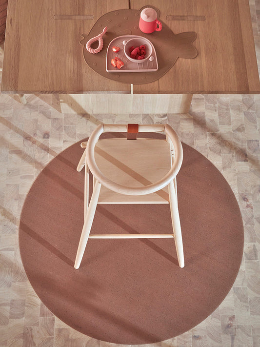 Muda Chair Mat - Caramel Rug OYOY