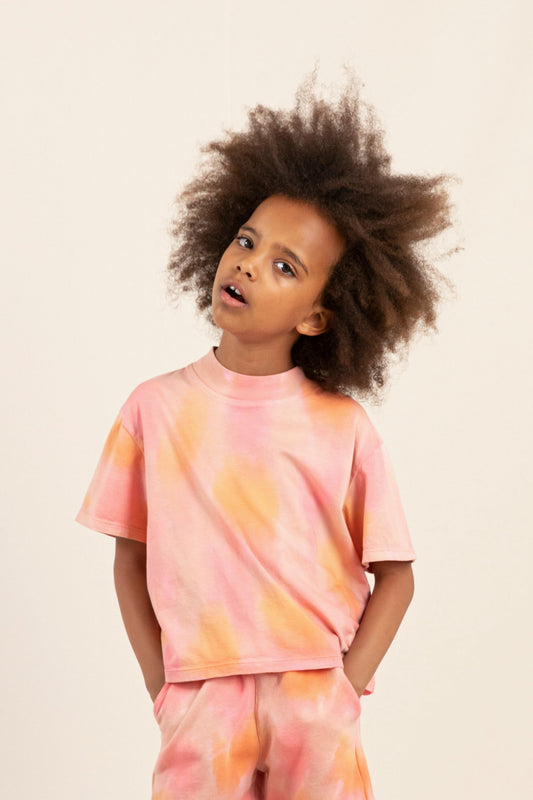 NADIA Rainbow Tie & Dye - Fitted T-Shirt | Women