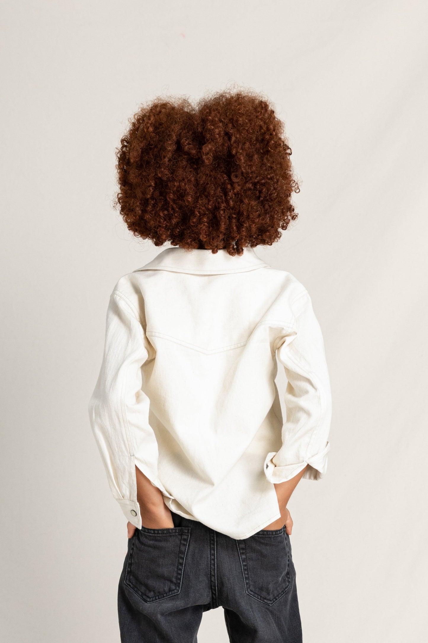 NEW DUSK Raw Ecru - Long Sleeve Shirt