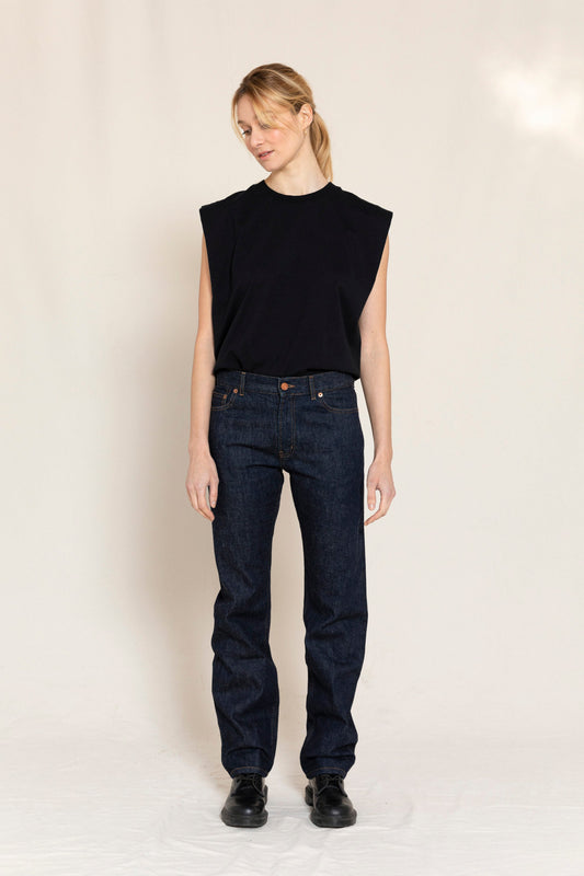 NORTON Raw Red Selvedge - 5-Pocket Straight Fit Jeans