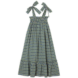 Nightdress Geo Blue