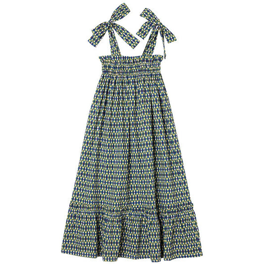 Nightdress Geo Blue
