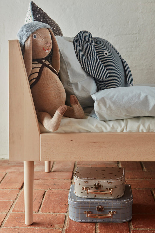 Nuku Bedding - Baby - Ice Blue Bedding OYOY