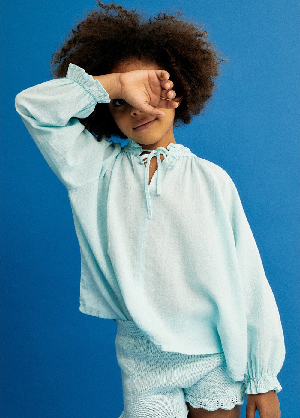 Olivia Blouse Glacier Tops The New Society