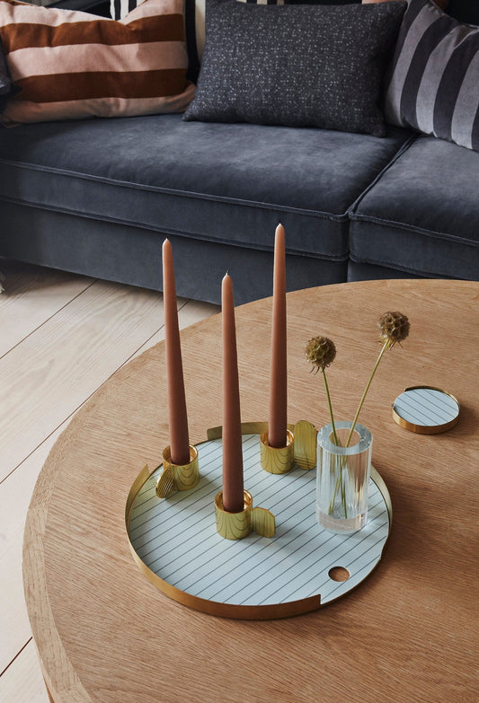 Oka Tray - Brass Tray OYOY