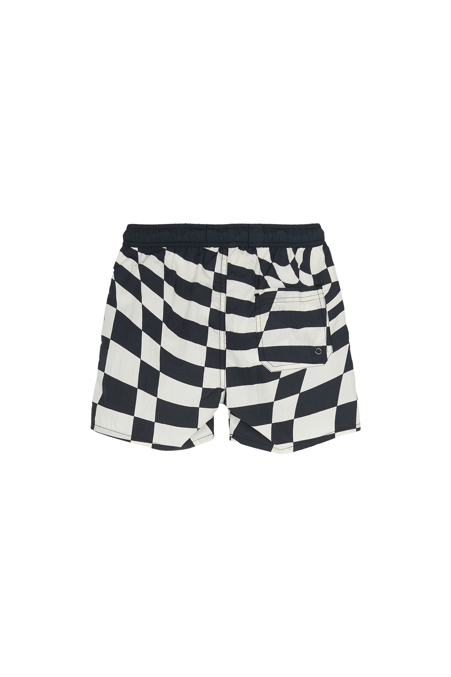POOLBOY Black Twisted Checkers - Swimming Shorts | Women