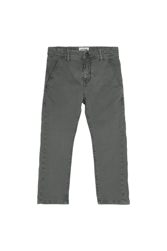 PORTY Ash Black - Chino Fit Pants | Women
