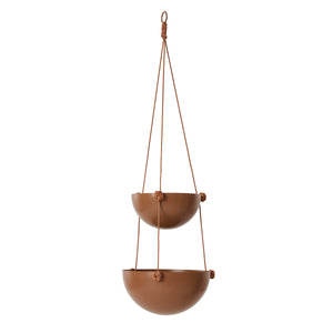 Pif Paf Puf Hanging Storage - 2 Bowls - Nougat Storage OYOY