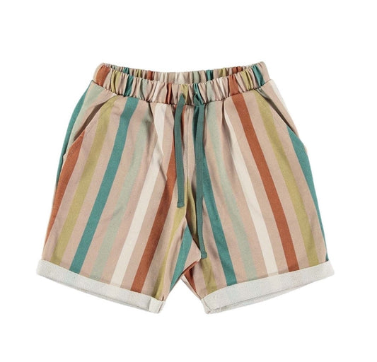 Tierra striped jersey shorts Shorts Coco au lait