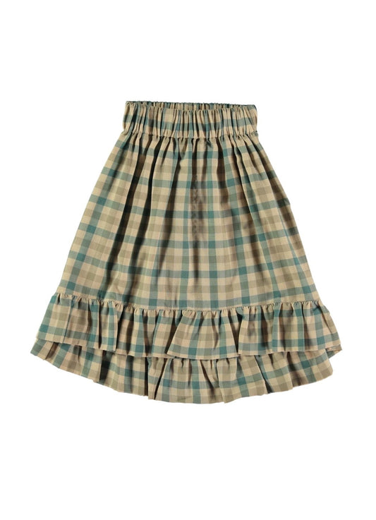 Moss agate woven long skirt Skirts Coco au lait