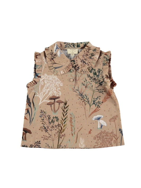 Mushroom forest blouse Tops Coco au lait