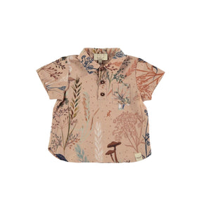 Mushroom forest cotton shirt Tops Coco au lait