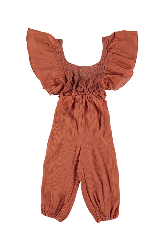 Combined overall Jumpsuits Coco au lait