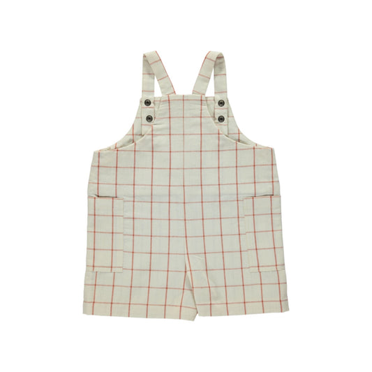 Tomato Net Short Pocket Dungarees Jumpsuits MonKind