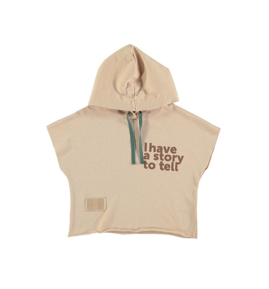 Dirty pink raw hoodie Sweatshirts Coco au lait