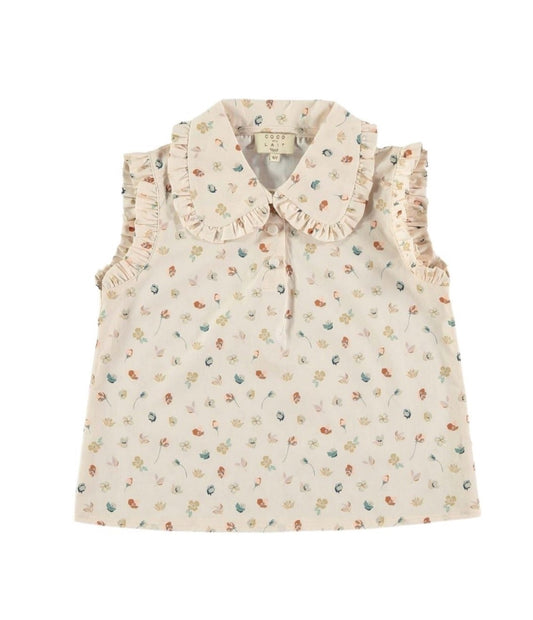 Wild flower blouse Tops Coco au lait