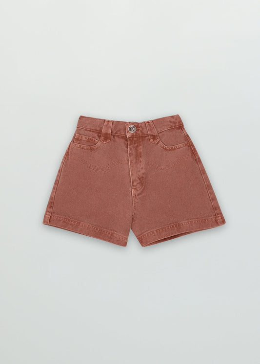 Raw Denim Short Sunburn Shorts The New Society