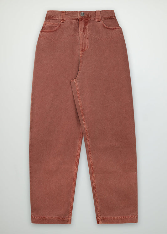 Raw Denim Woman Pant Sunburn Womenswear The New Society