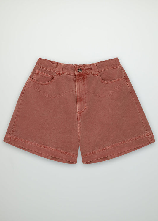 Raw Denim Woman Short Sunburn Womenswear The New Society