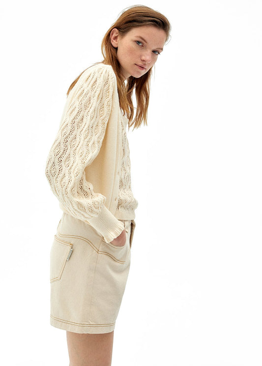Raw Denim Woman Short Vanila Womenswear The New Society