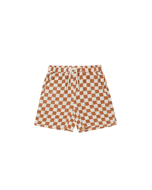 Bermuda Short Rust Check Shorts Neo Family