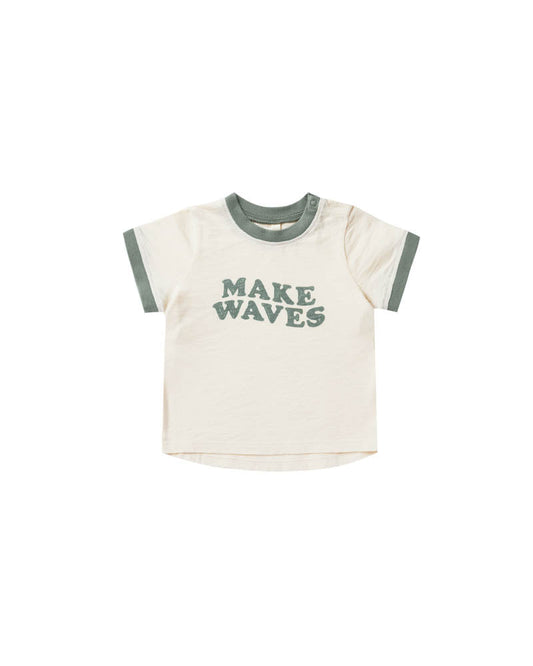 Ringer Tee Make Waves T-shirts / Polos Neo Family