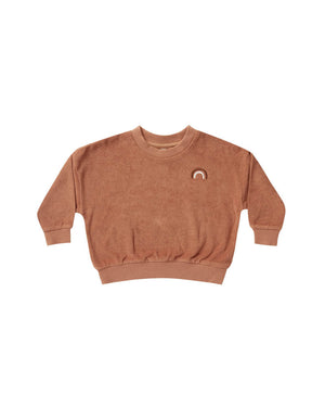 terry crewneck terracotta Sweatshirts Neo Family