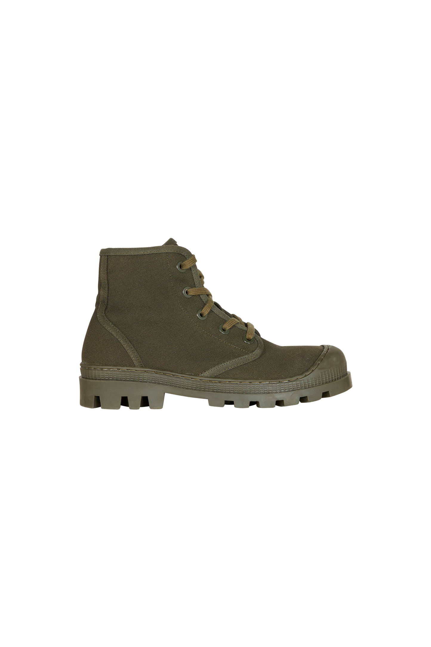 ROCK Khaki - Canvas Boots