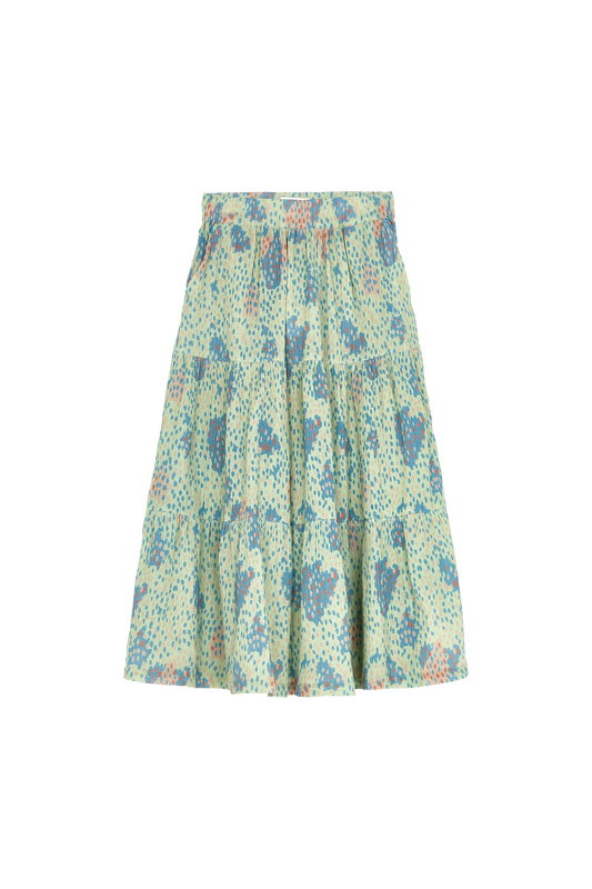 ROSA Pistache Camo - Long Skirt