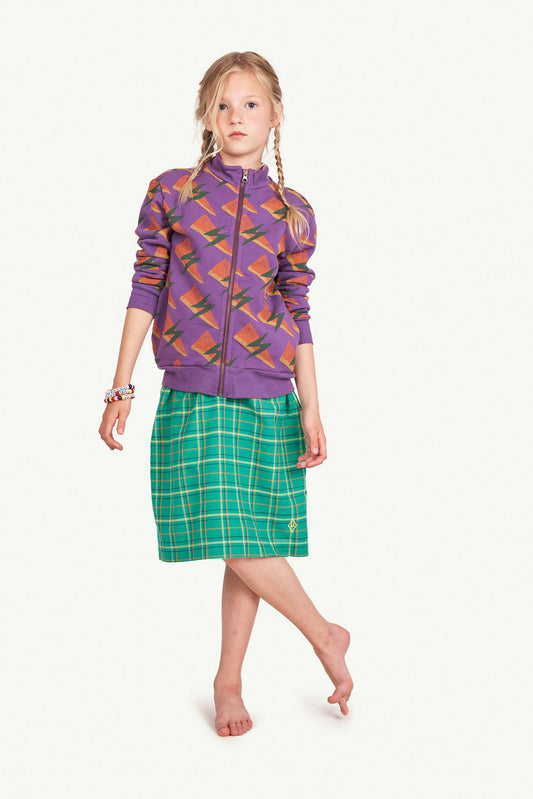 Zebra kids sweatshirt Purple Sweatshirts The Animals Observatory