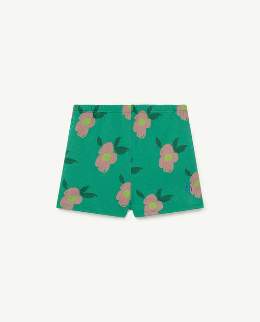 Hedgehog kids pants Green Trousers The Animals Observatory