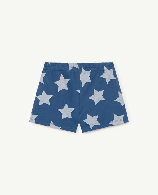 Poodle pants Blue Stars Shorts The Animals Observatory