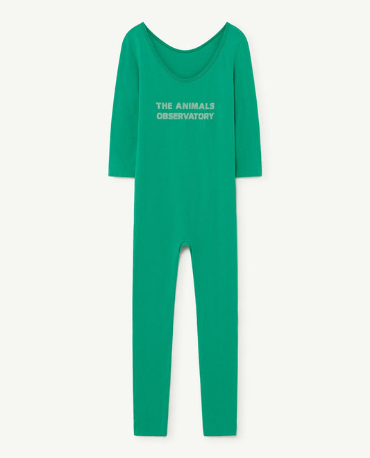 Crocodile kids jumpsuit Green Jumpsuits The Animals Observatory