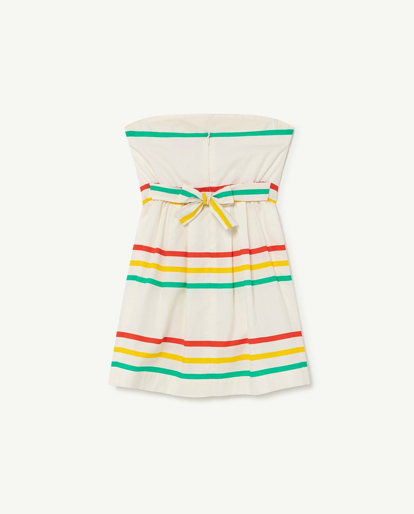 Dragonfly kids - dress white Stripes Dresses The Animals Observatory
