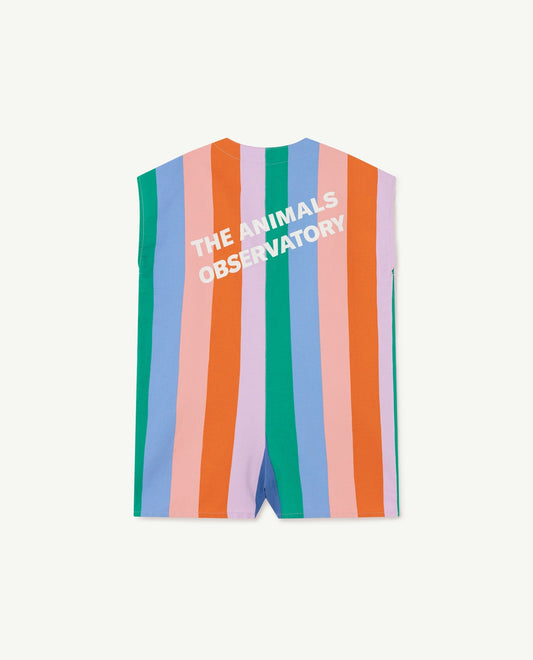 Ape kids jumpsuit lilac Stripes Jumpsuits The Animals Observatory