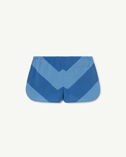 Clam kids pants blue Stripes Trousers The Animals Observatory