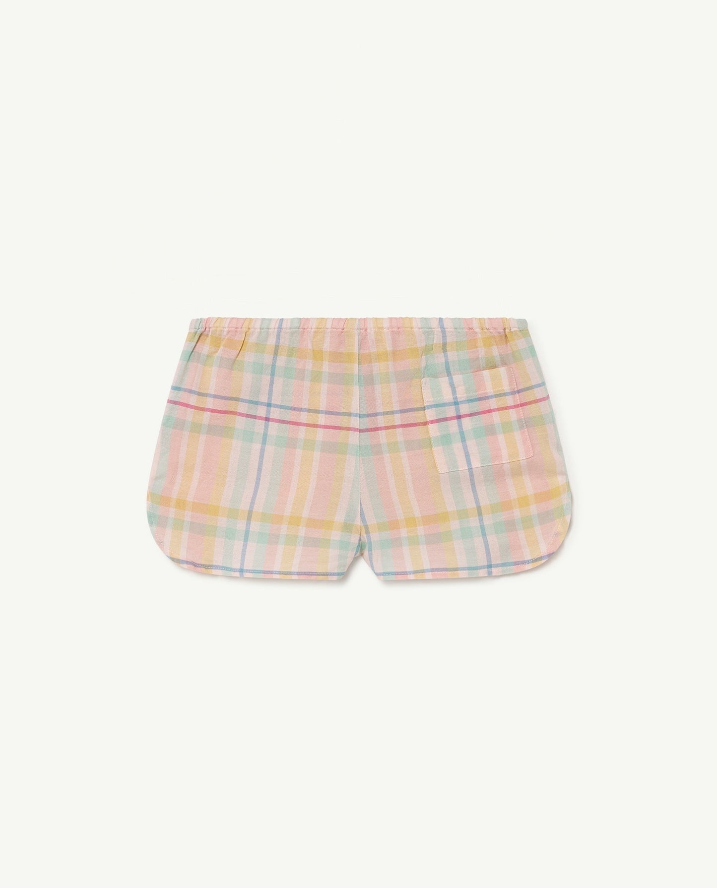 Clam kids pants pink logo Trousers The Animals Observatory