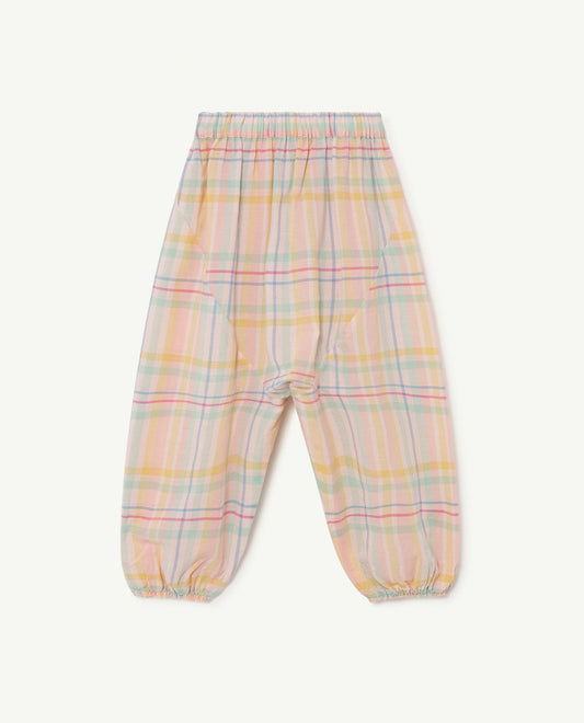 Buffalo kids pants pink logo Trousers The Animals Observatory