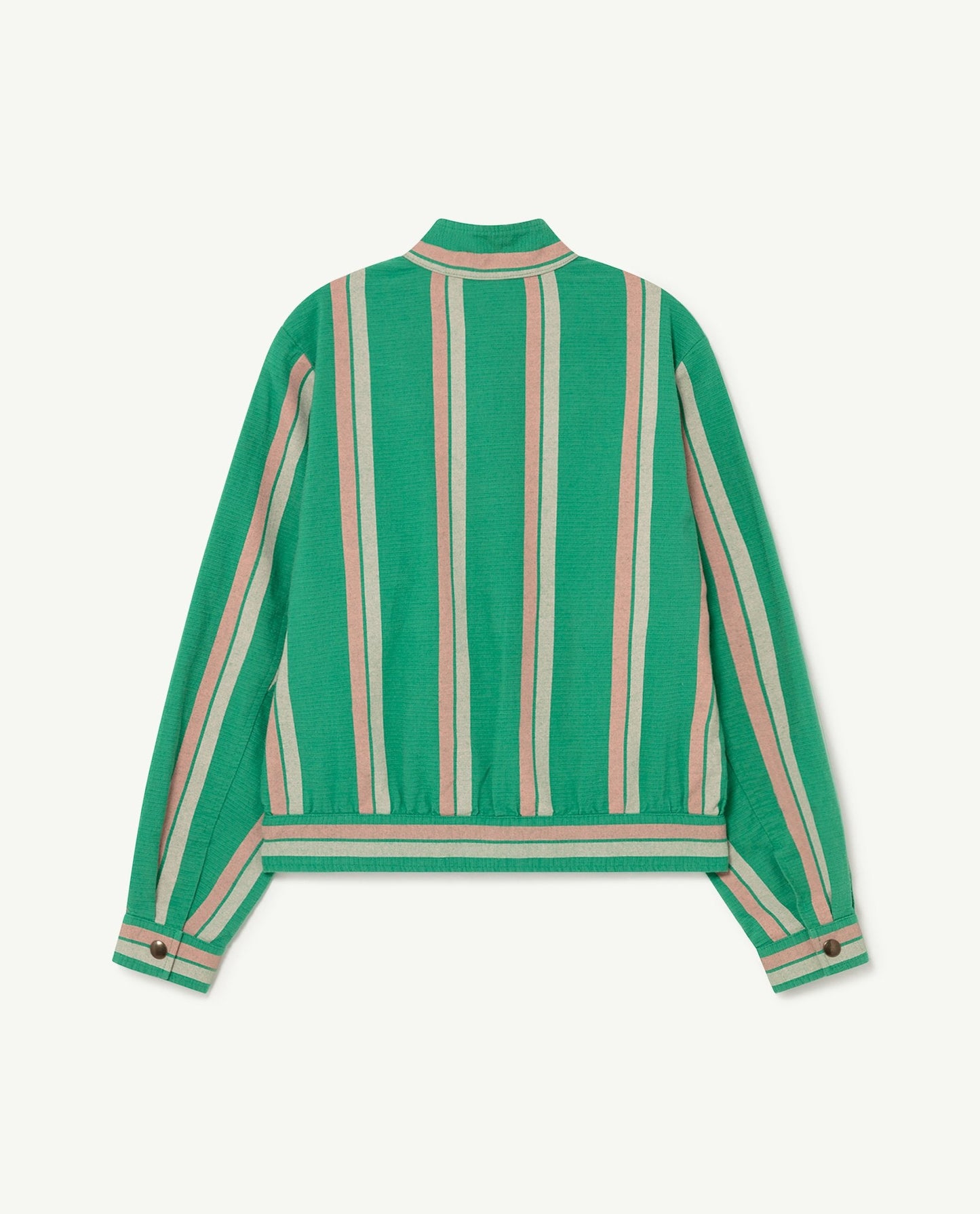 Tiger Jacket green Stripes Outerwear The Animals Observatory