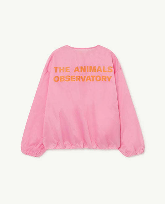 Carp kids+ jacket soft pink logo Outerwear The Animals Observatory