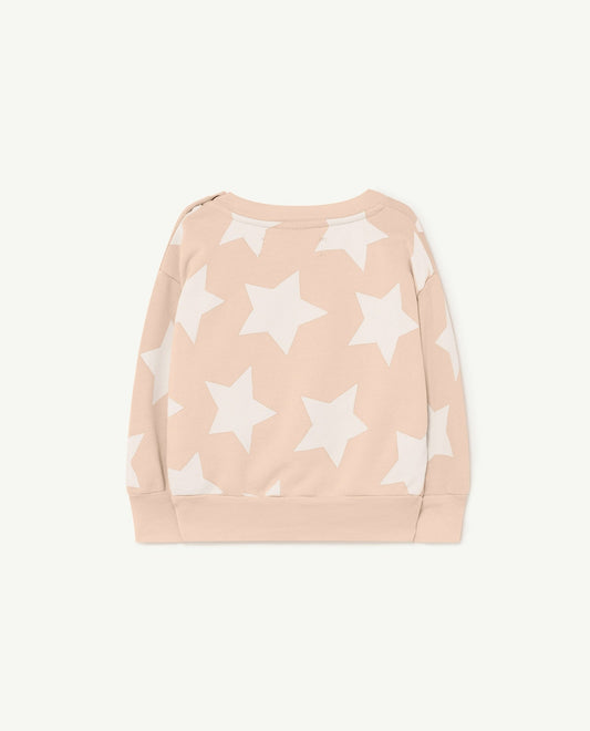 Bear baby sweatshirt beige Stars Sweatshirts The Animals Observatory