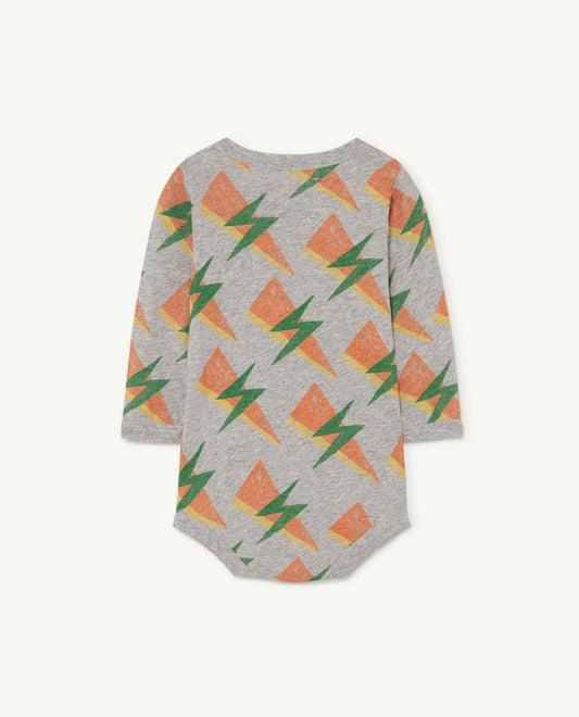 Wasp baby body Grey lightning Baby Grows The Animals Observatory