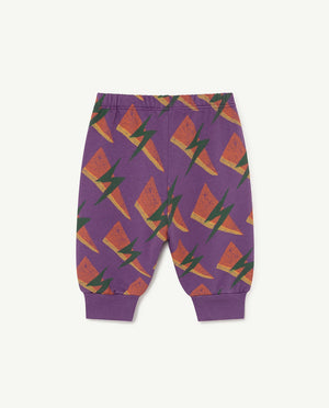 Dromedary baby pants purple lightning Trousers The Animals Observatory