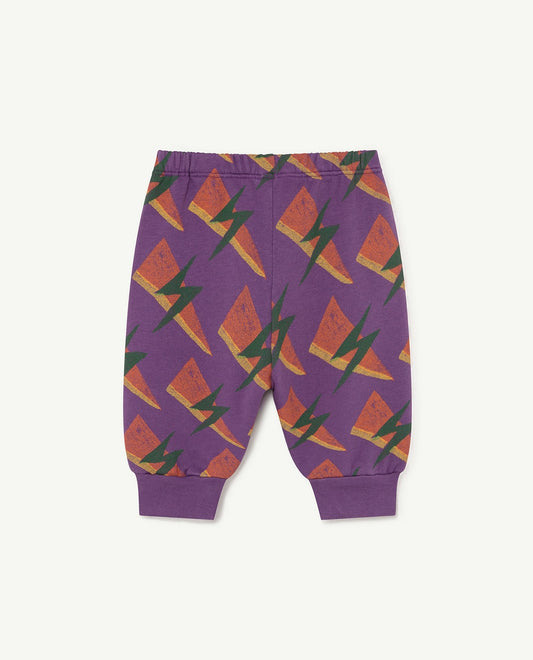 Dromedary baby pants purple lightning Trousers The Animals Observatory